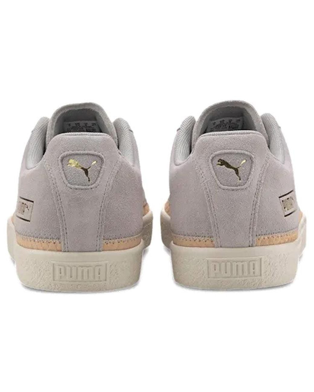 PUMA White Suede Trim Dlx Trainers for men