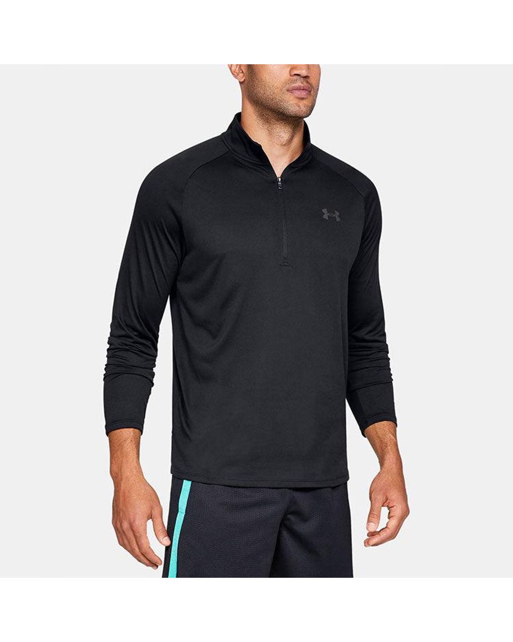 Under Armour Blue Tech 2.0 1/2 Zip Training Sweatshirt for men