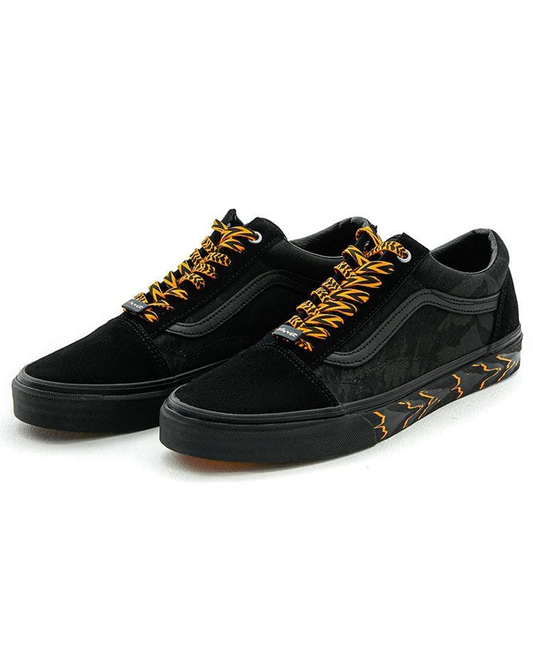 Vans Black Huatunan X Old Skool Low-Top Sneakers for men