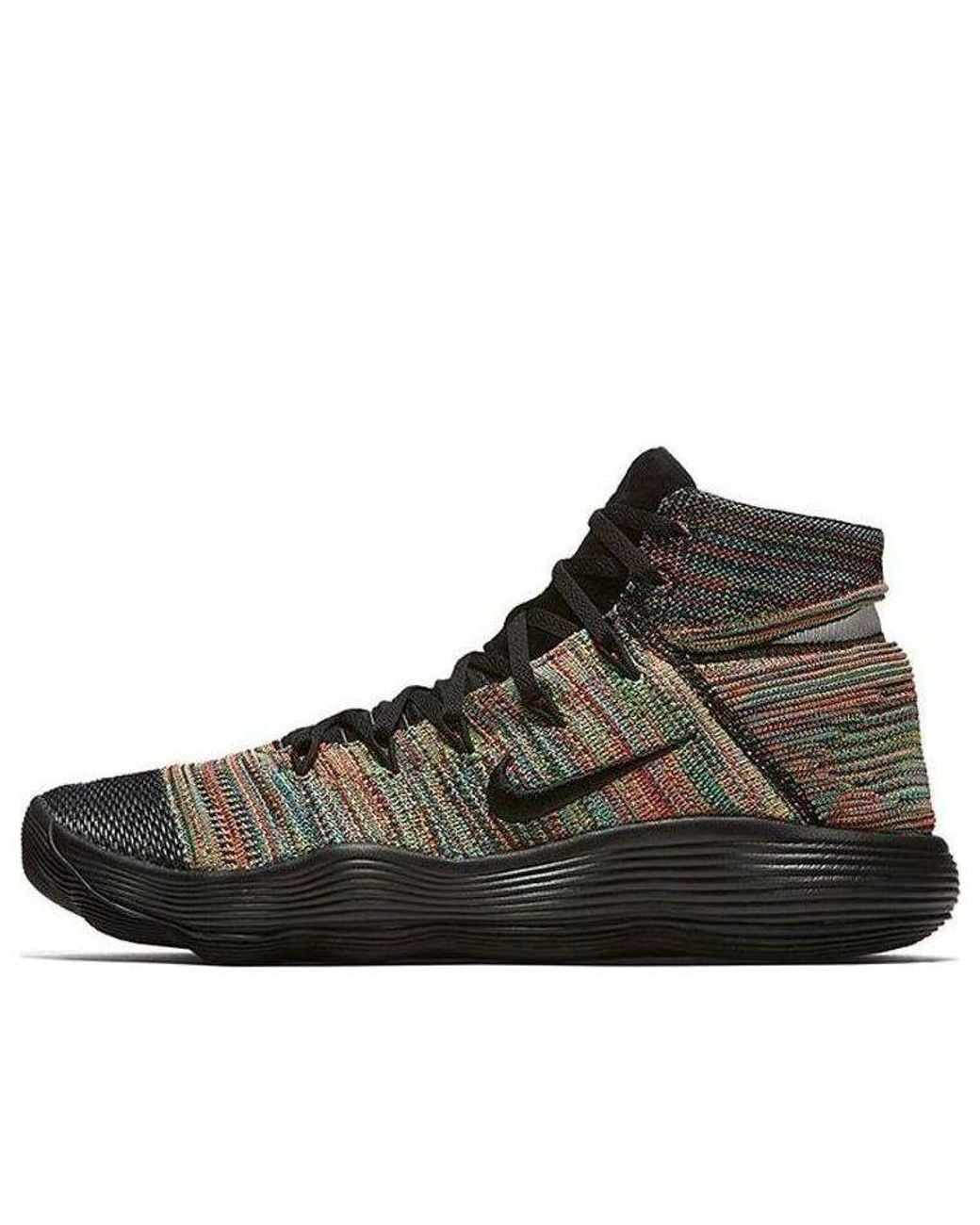 Nike Black Hyperdunk 2017 Flyknit 'Multi-Color' for men