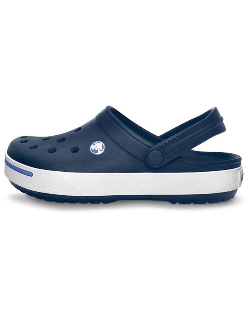 CROCSTM Blue Crocband Beach Sandals