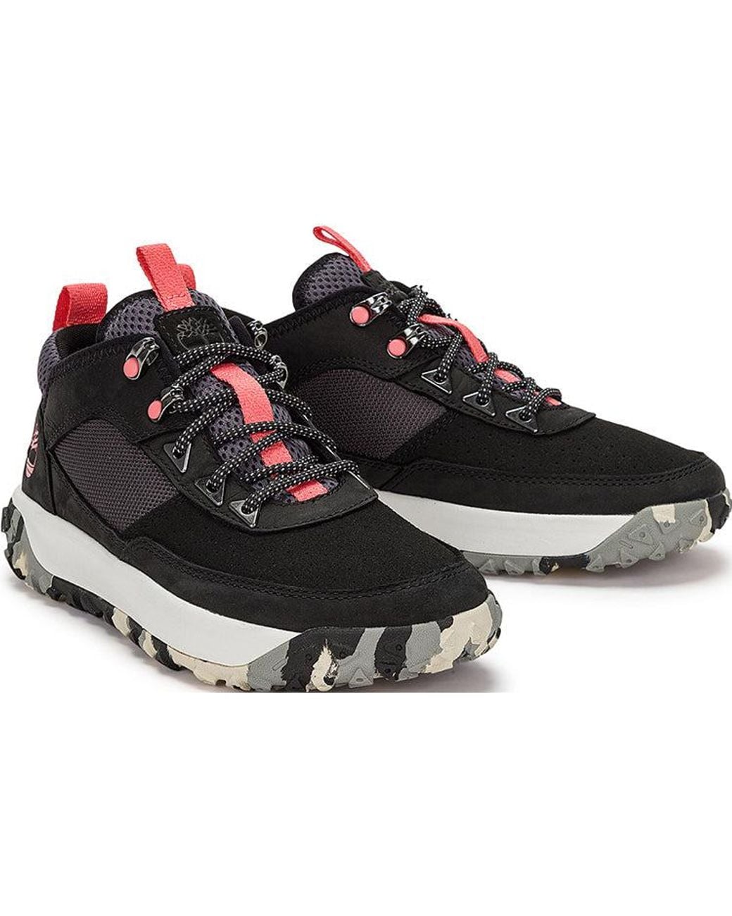 Timberland Black (Wmns) Greenstride Motion Low Shoe Nubuck'
