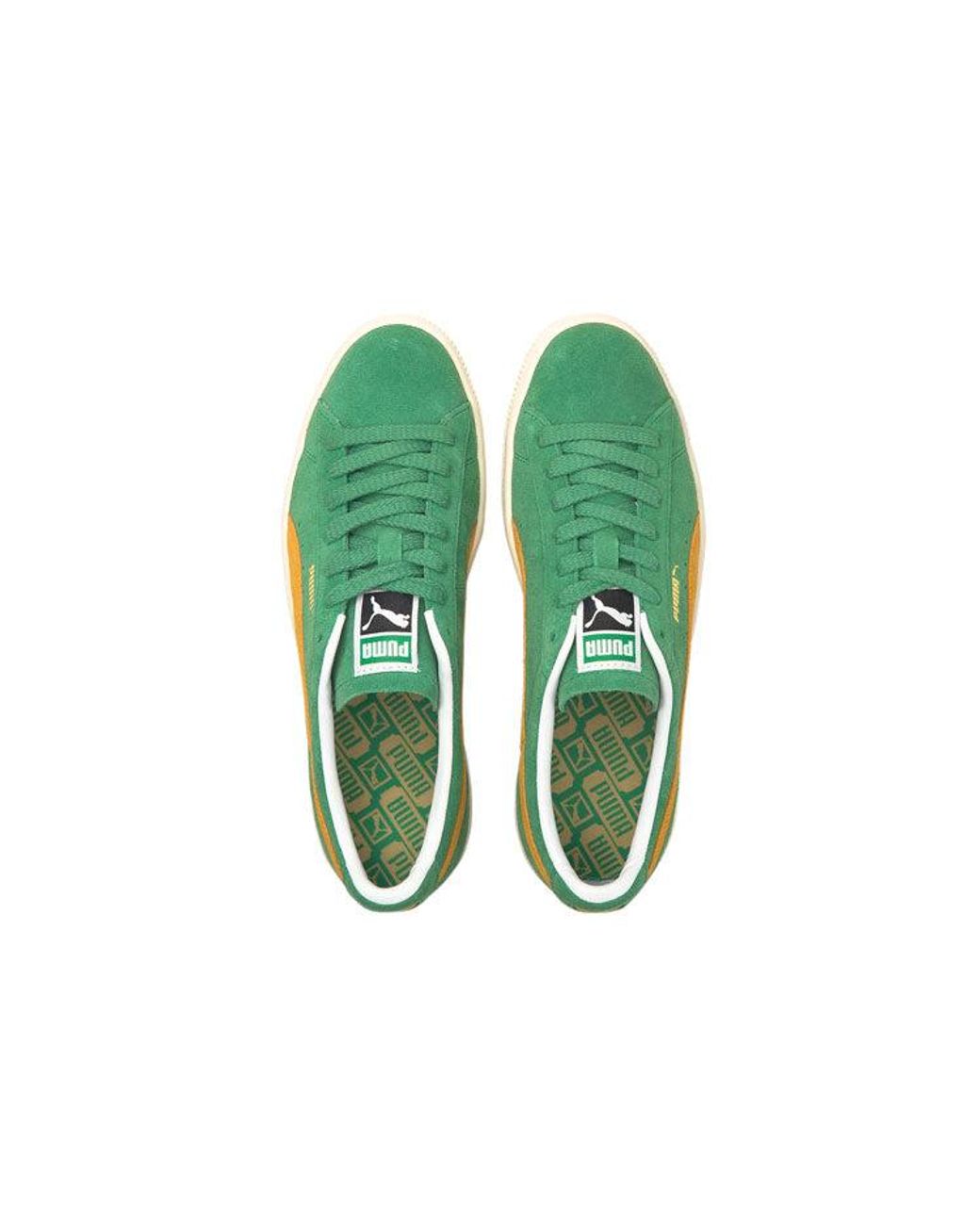 PUMA Green Suede Vintage 'Amazon Saffron' for men