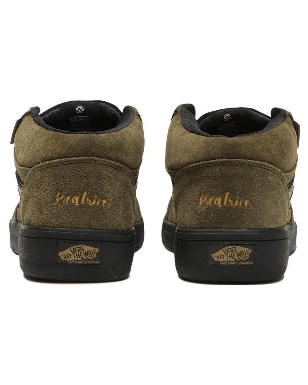 Vans Brown Zahba Mid X Beatrice Domond 'Autumn'