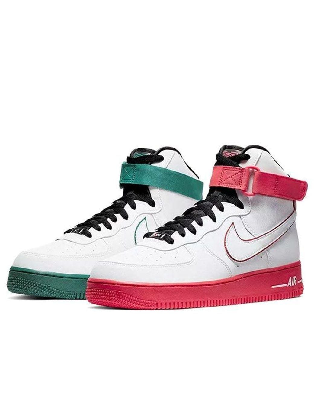 Nike Red Air Force 1 High '07 Lv8 'China Hoop Dreams' for men