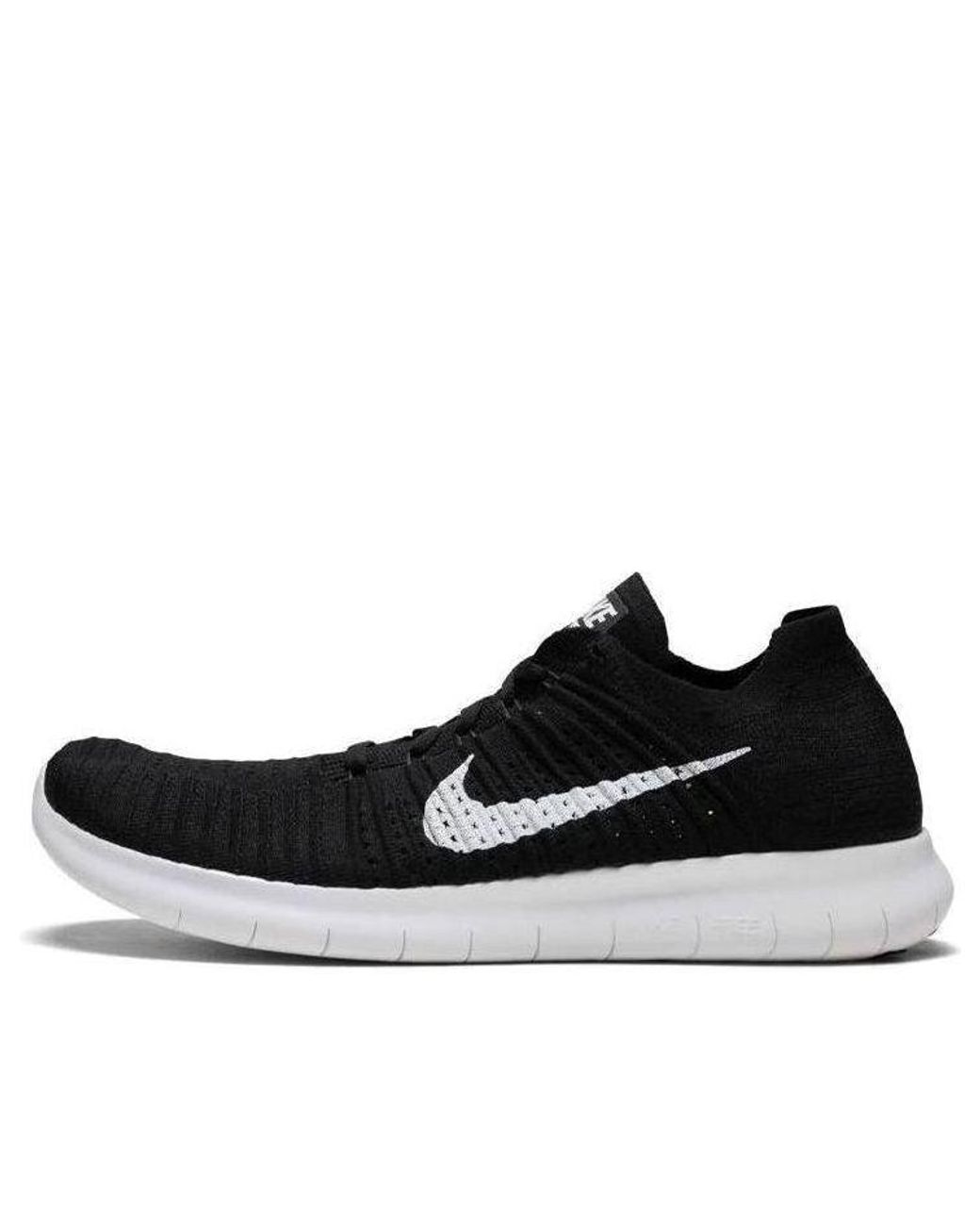 Nike Black Free Rn Flyknit for men