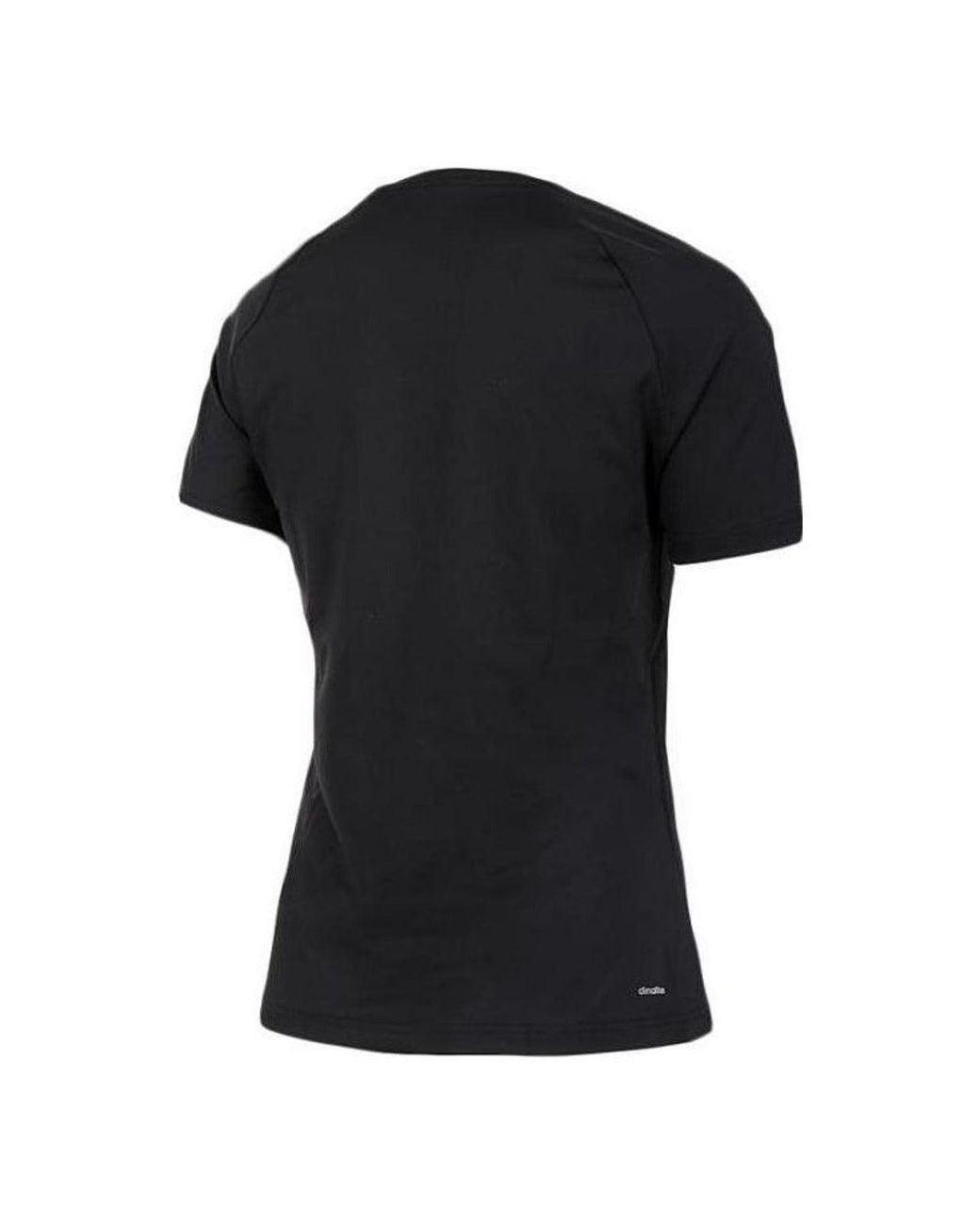 Adidas Black (Wmns) D2M Solid T-Shirt