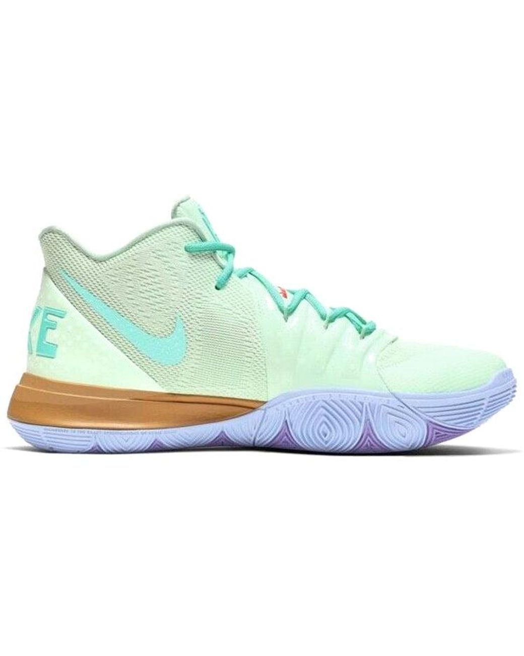 Nike Blue X Spongebob Squarepants Kyrie 5 'Squidward' for men