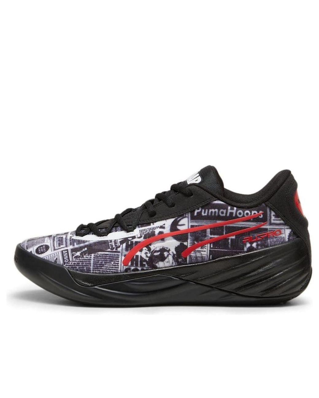PUMA Black All-Pro Nitro Media Day Basketball Shoes, /For All Time for men