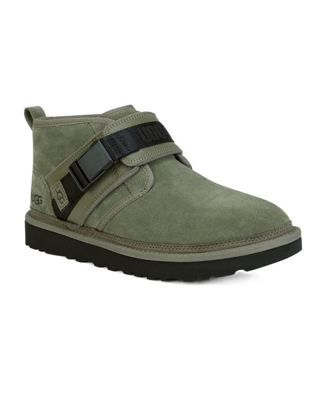 Ugg Green Neumel Snapback Fleece Lined for men