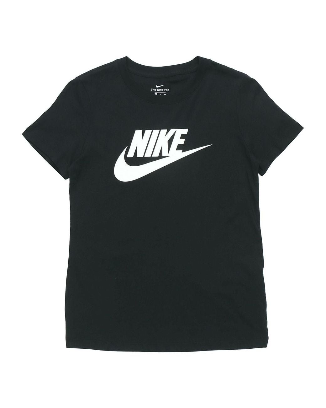 Nike Black (Wmns) Sportswear Essentials Logo T-Shirt Asia Sizing Dx7907-010