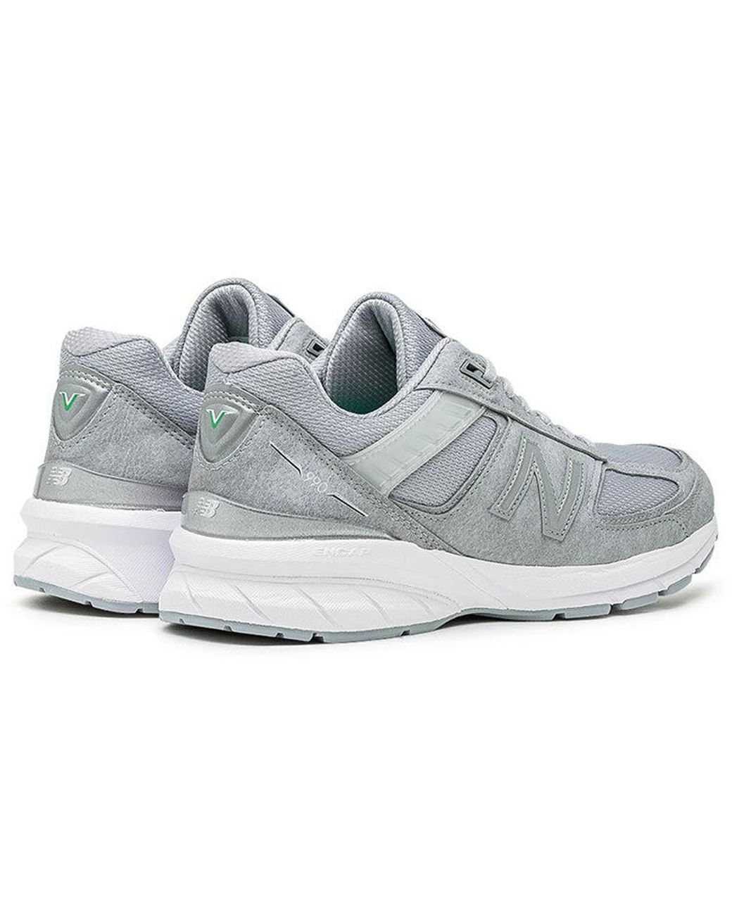 New Balance White 990V5 Made for men