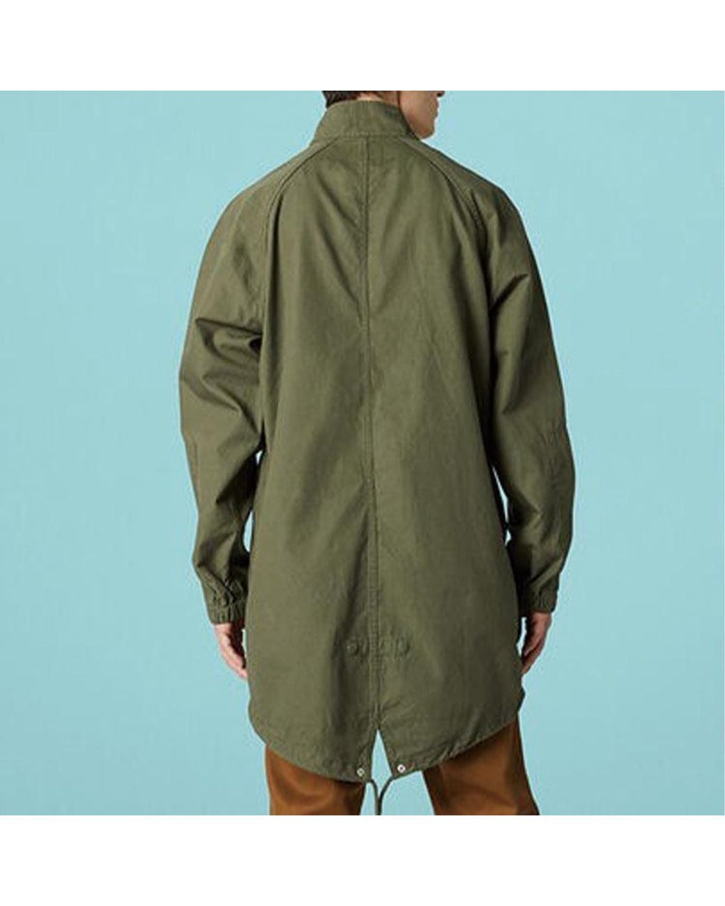 Converse Gray Utility Parka 'Military' for men