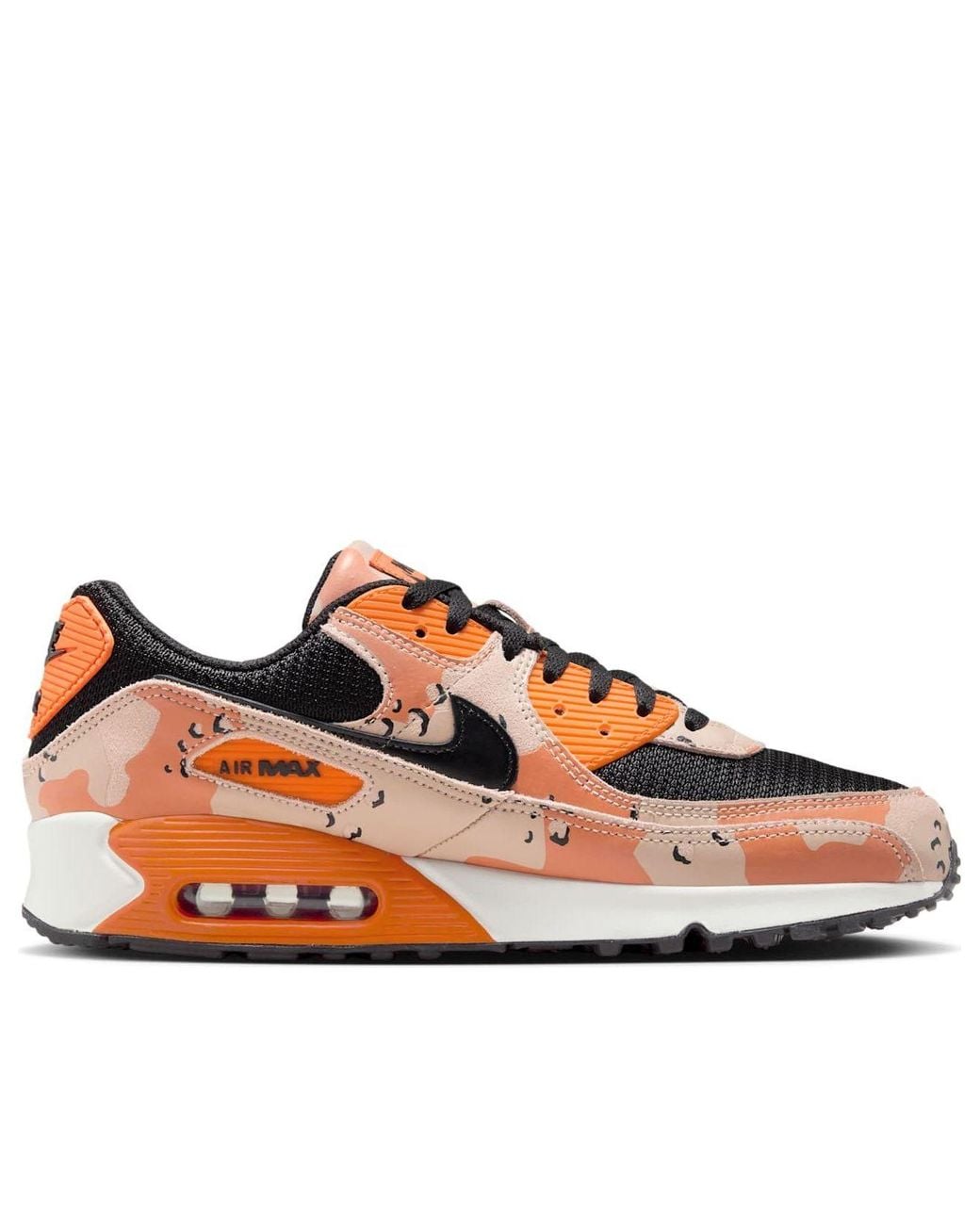 nike camo orange shoes