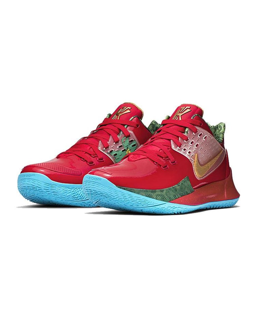 Nike Red Spongebob Squarepants X Kyrie Low 2 Ep 'Mr. Krabs' for men