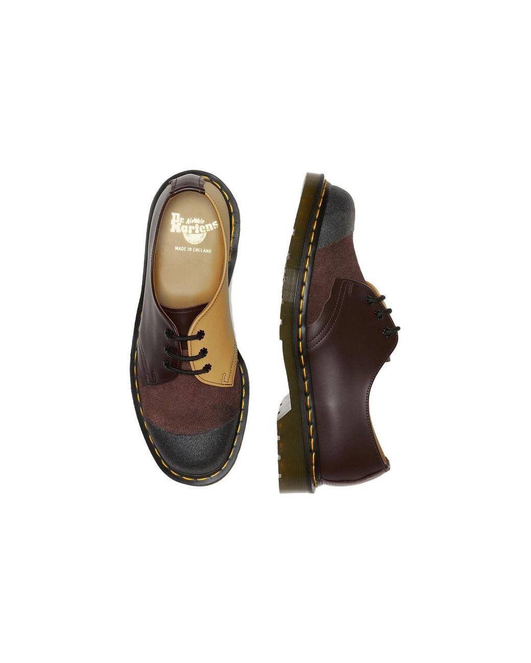 Dr. Martens Brown 1461 Reverse 'Old Oxblood Tan'