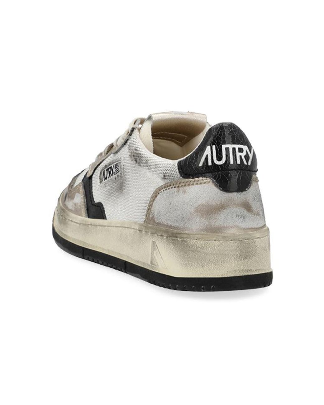 Autry White (Wmns) Low Super Vintage Mesh Sneakers