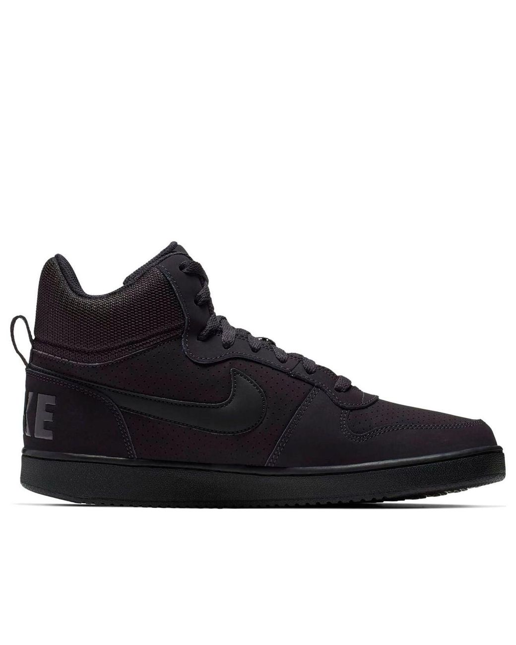 Nike Black Court Borough Mid for men