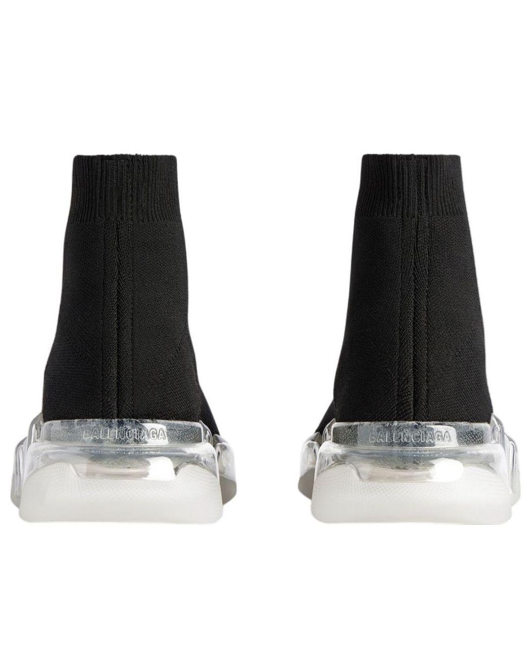 Balenciaga Black (Wmns) Speed 2.0 Clear Sole'