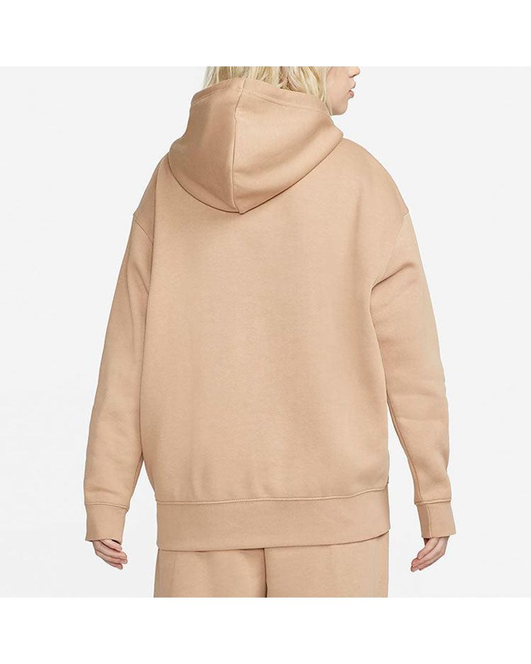 Nike Natural (Wmns) Athleisure Casual Sports Pullover Fleece Hoodie