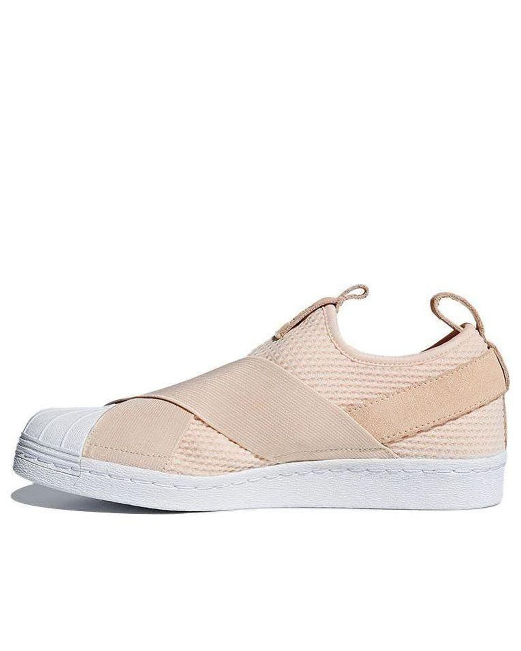 Adidas Pink (Wmns) Superstar Slip On 'Linen'