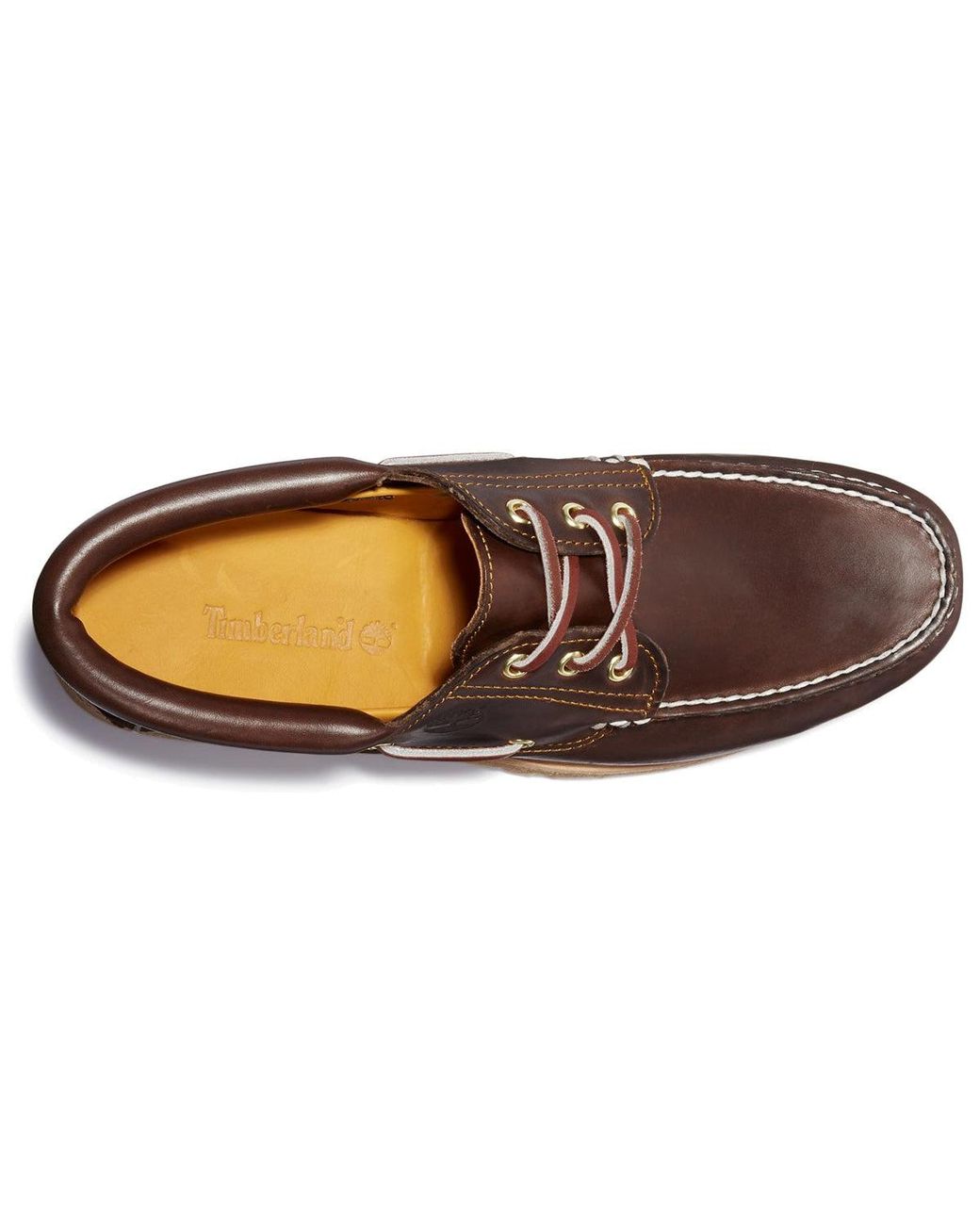 Timberland Brown 3-Eye Lug for men