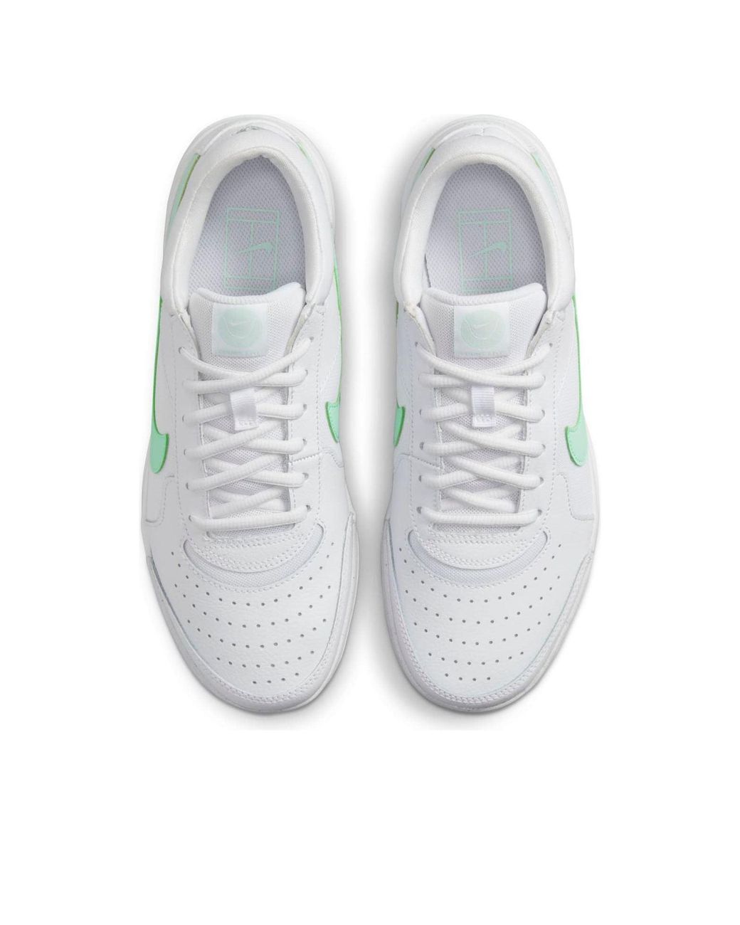Nike White (Wmns) Court Zoom Lite 3 Mint Foam'