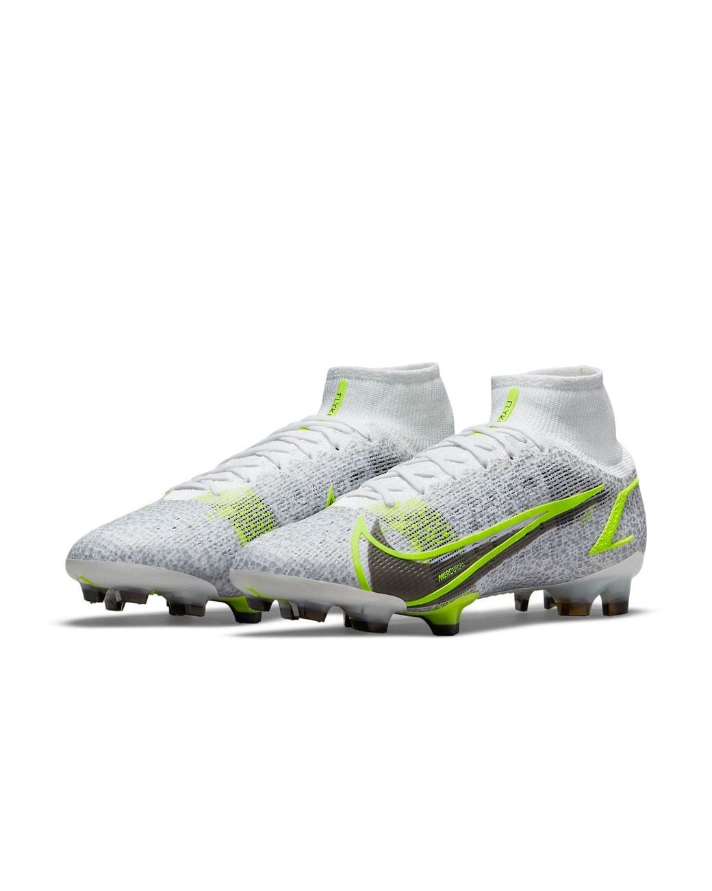 Nike Green Mercurial Superfly 8 Elite Fg Volt' for men