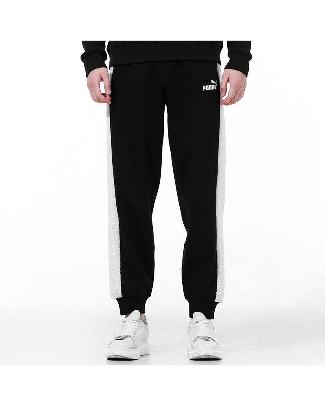 PUMA Black Fleece Blocking Pants for men