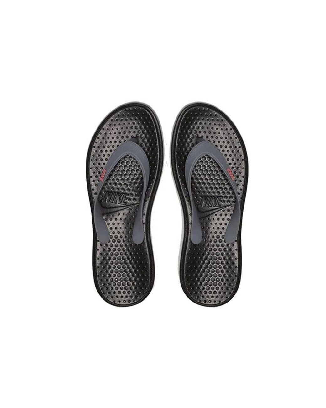Nike Black Solay Thong for men