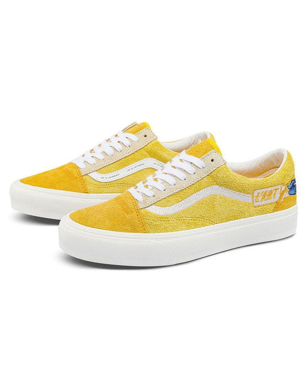 Vans Yellow Shoes Skate Shoes for men