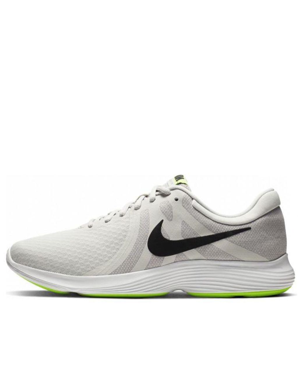 Nike Revolution 4 Grey/green in White for Men | Lyst