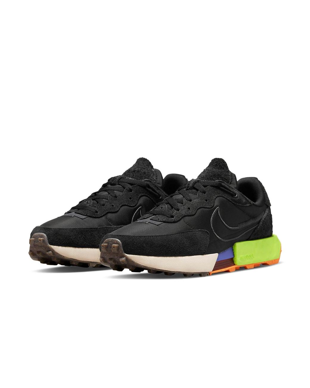 Nike Black (Wmns) Fontanka Waffle Volt'