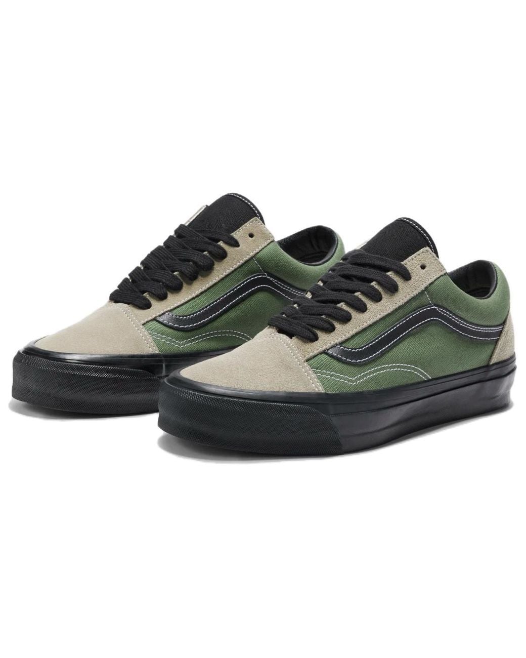 Vans Green Premium Old Skool 36 'Aluminum' for men