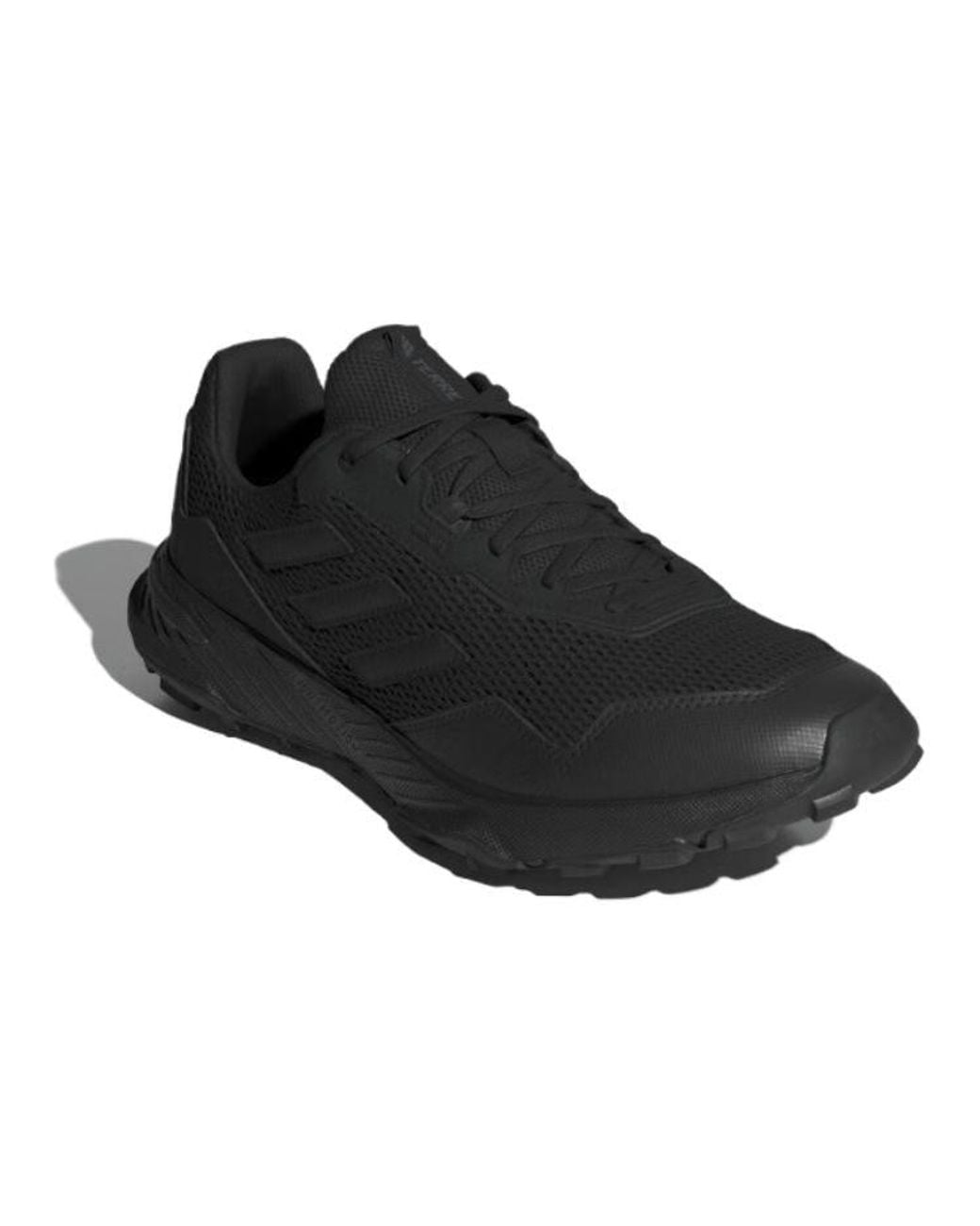 Adidas Black Tracefinder Trail Running Shoes for men