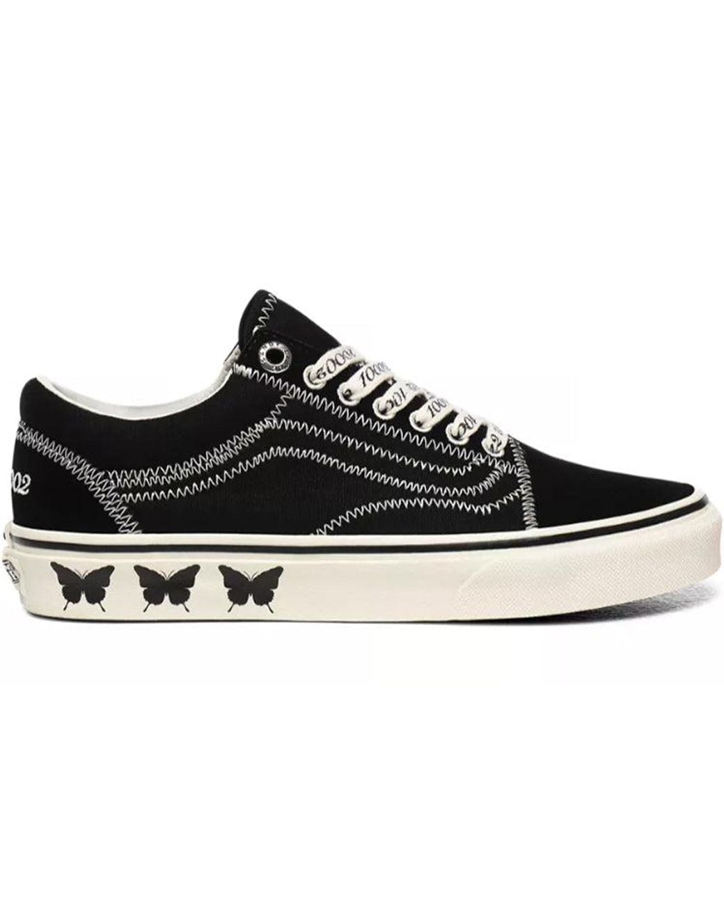 Vans Black Sandy Liang X Old Skool 'Delancey' for men