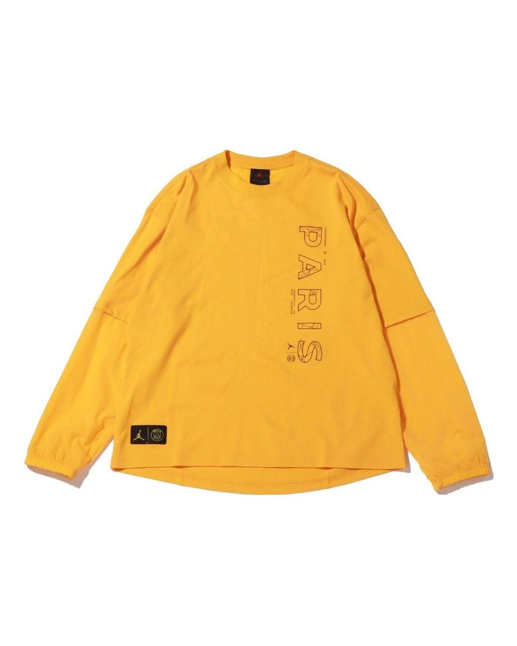 Nike Yellow Long Sleeve Top X Psg for men