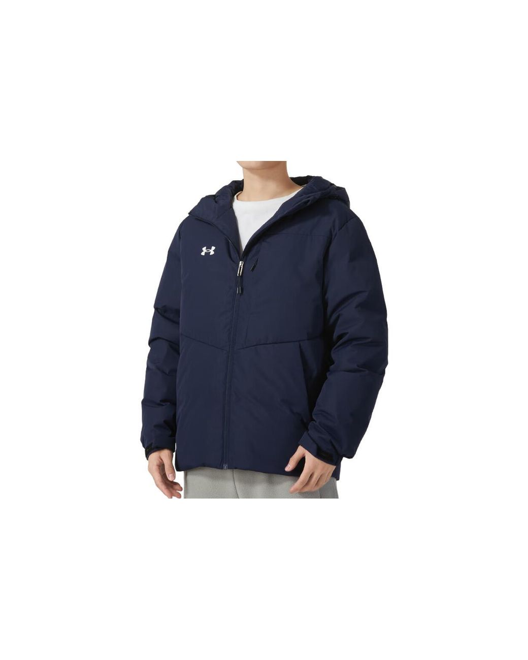 Under Armour Blue Winter Down Jacket for men