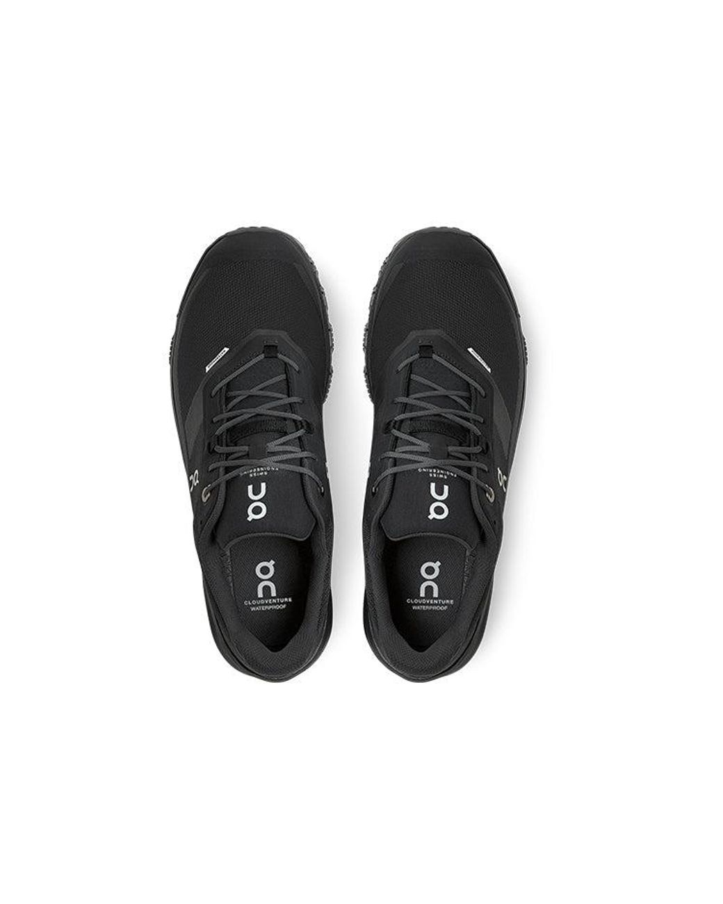On Shoes Black Cloudventure Waterproof for men