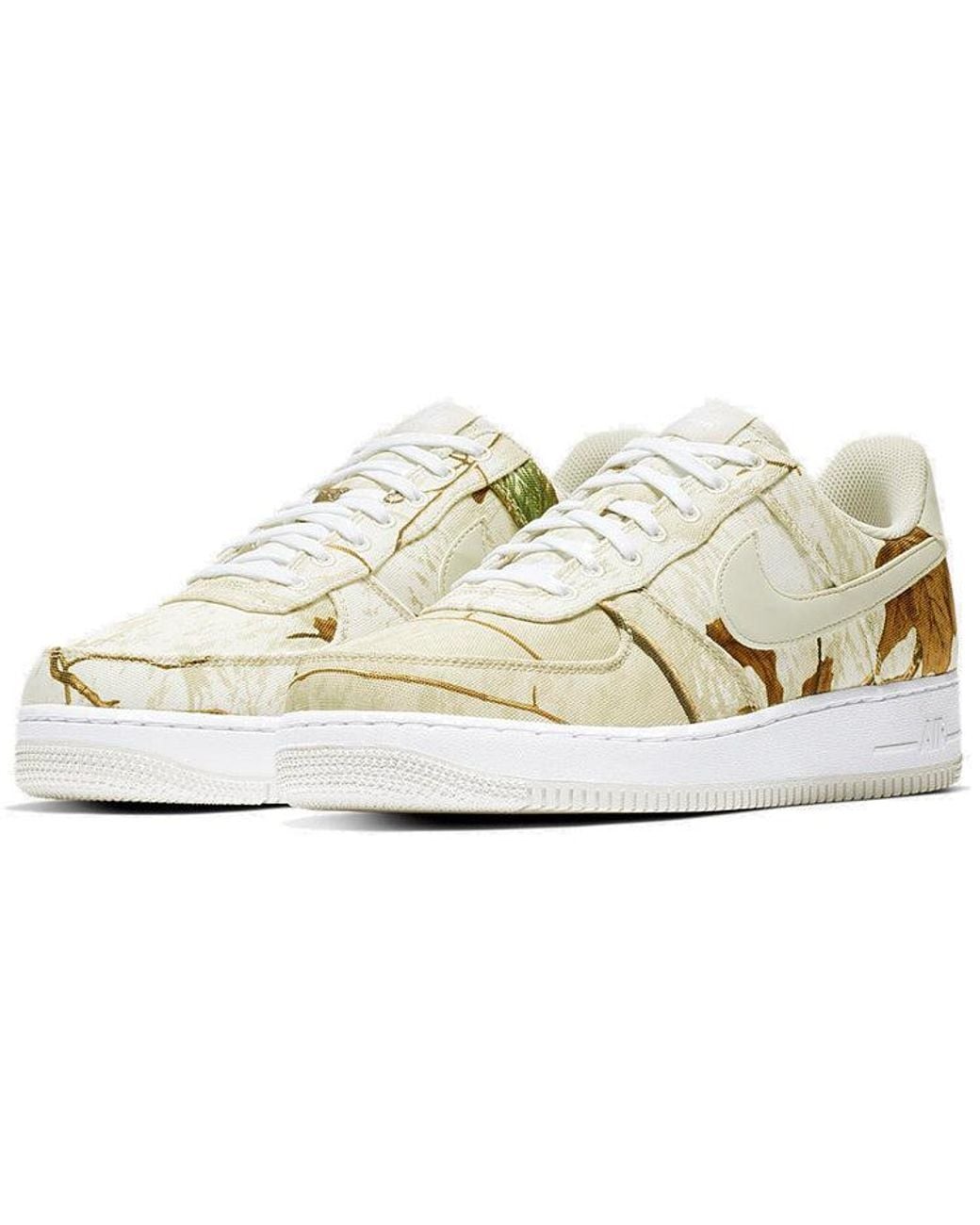 Nike White X Realtree Air Force 1 Low Camo' for men