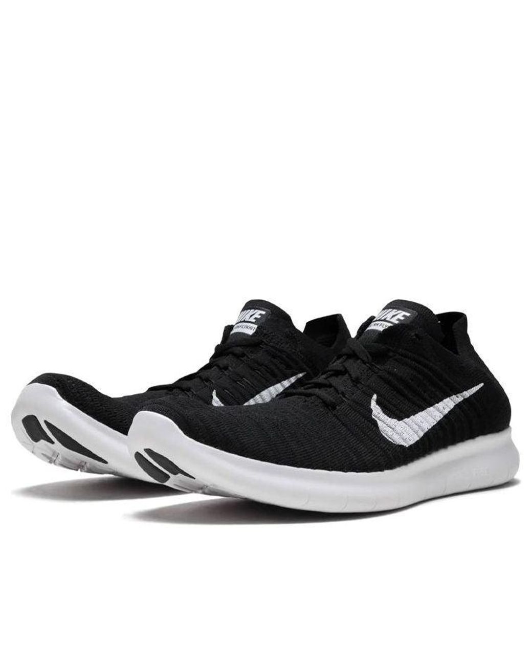 Nike Black Free Rn Flyknit for men