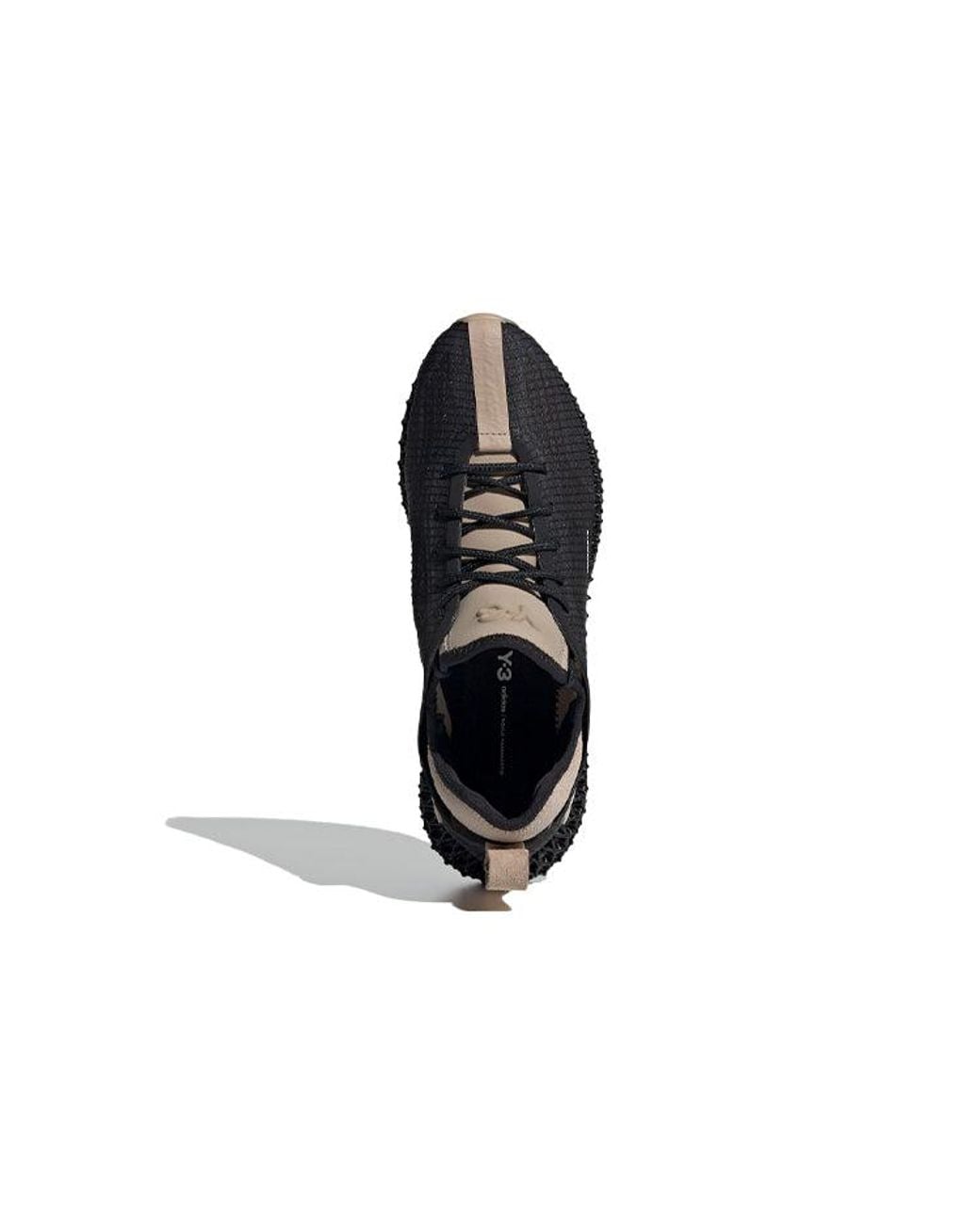 Adidas Black Y-3 Runner 4D Sesame' for men