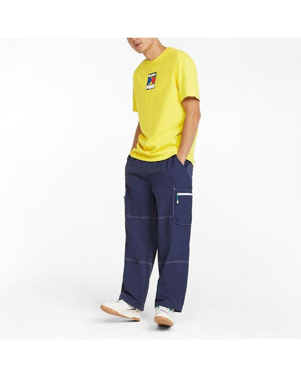 PUMA Yellow X Butter Goods Graphic T-Shirt for men