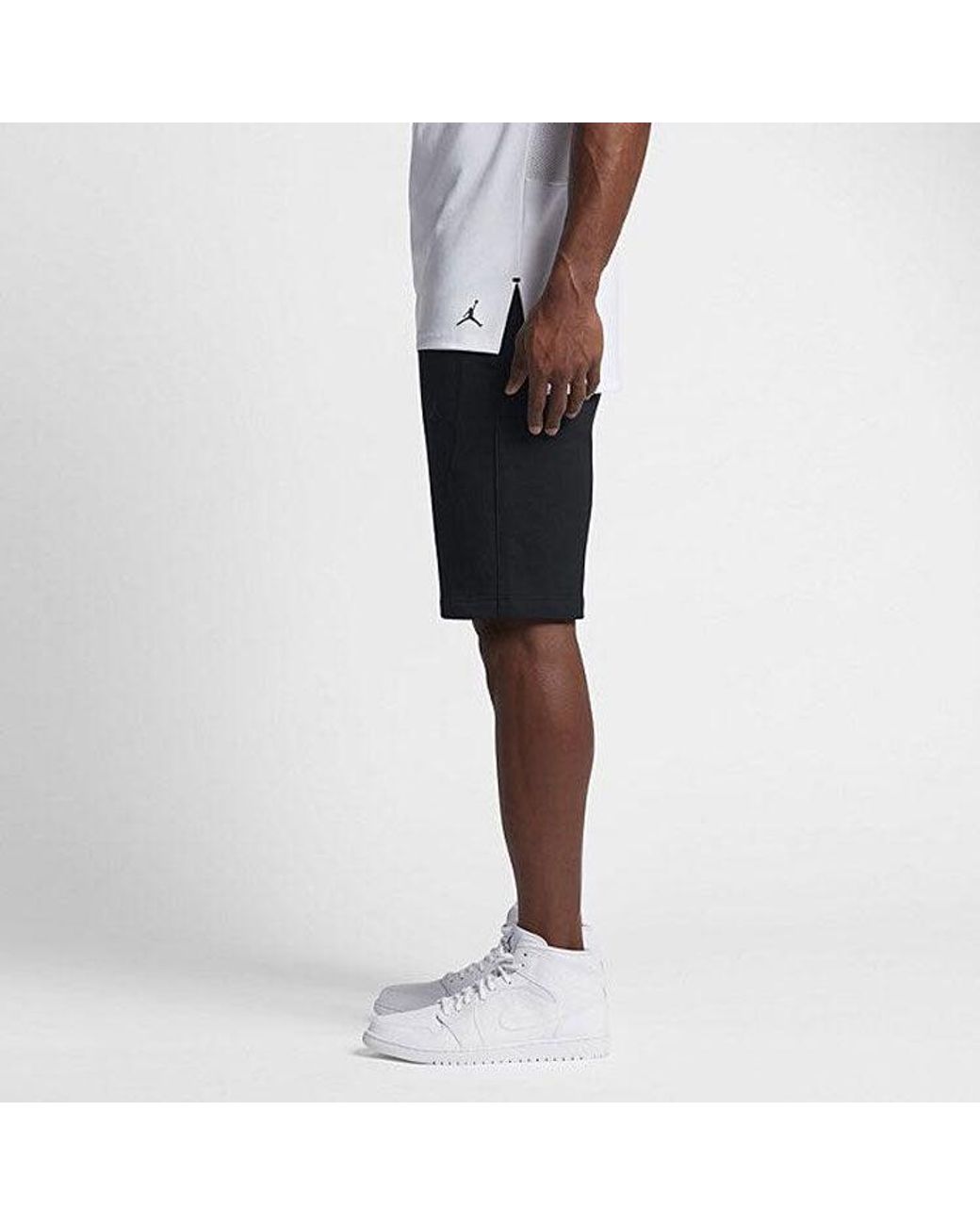 Nike Blue Basketball Sports Knit Shorts for men