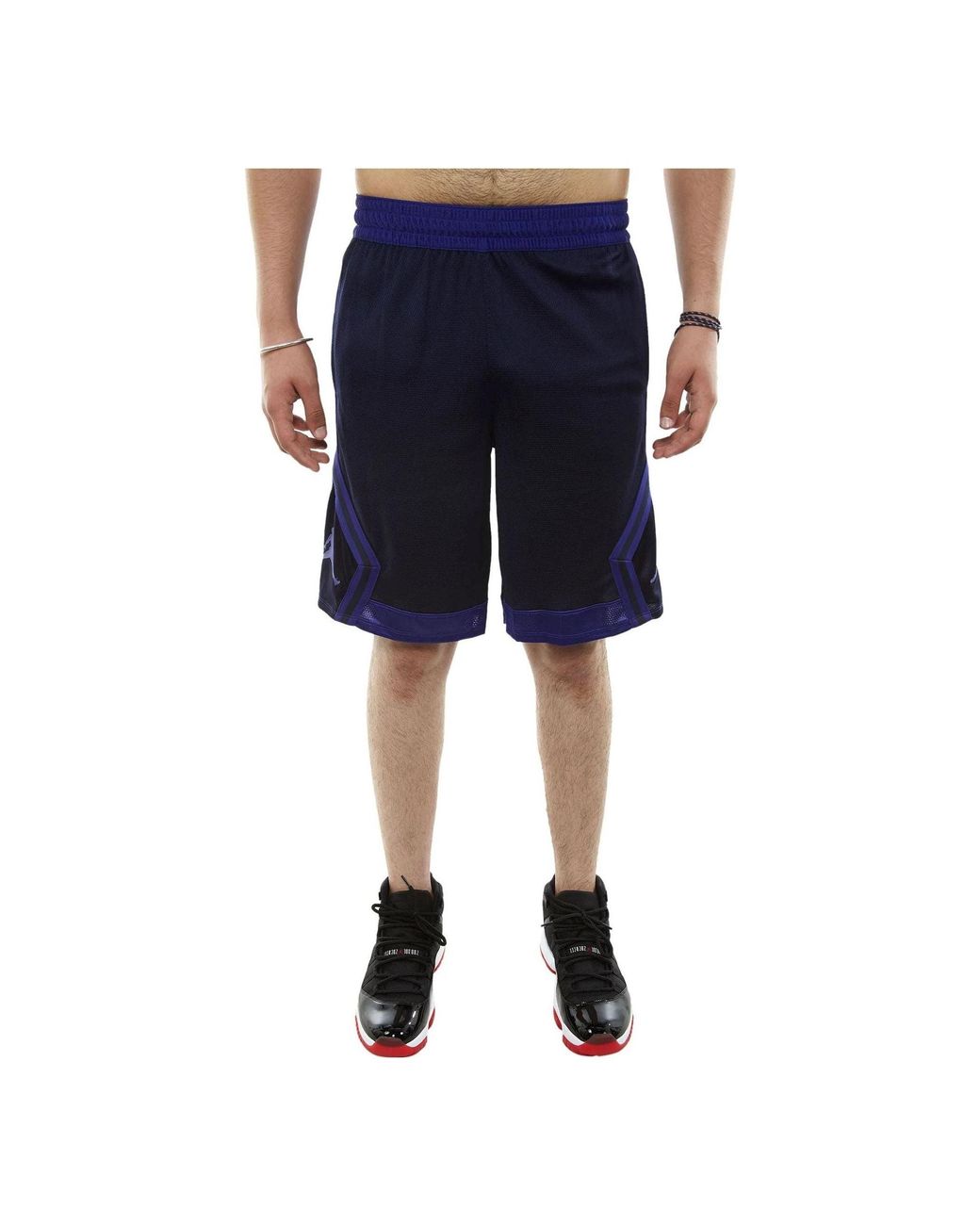 Nike Blue Rise Diamond Basketball Short for men