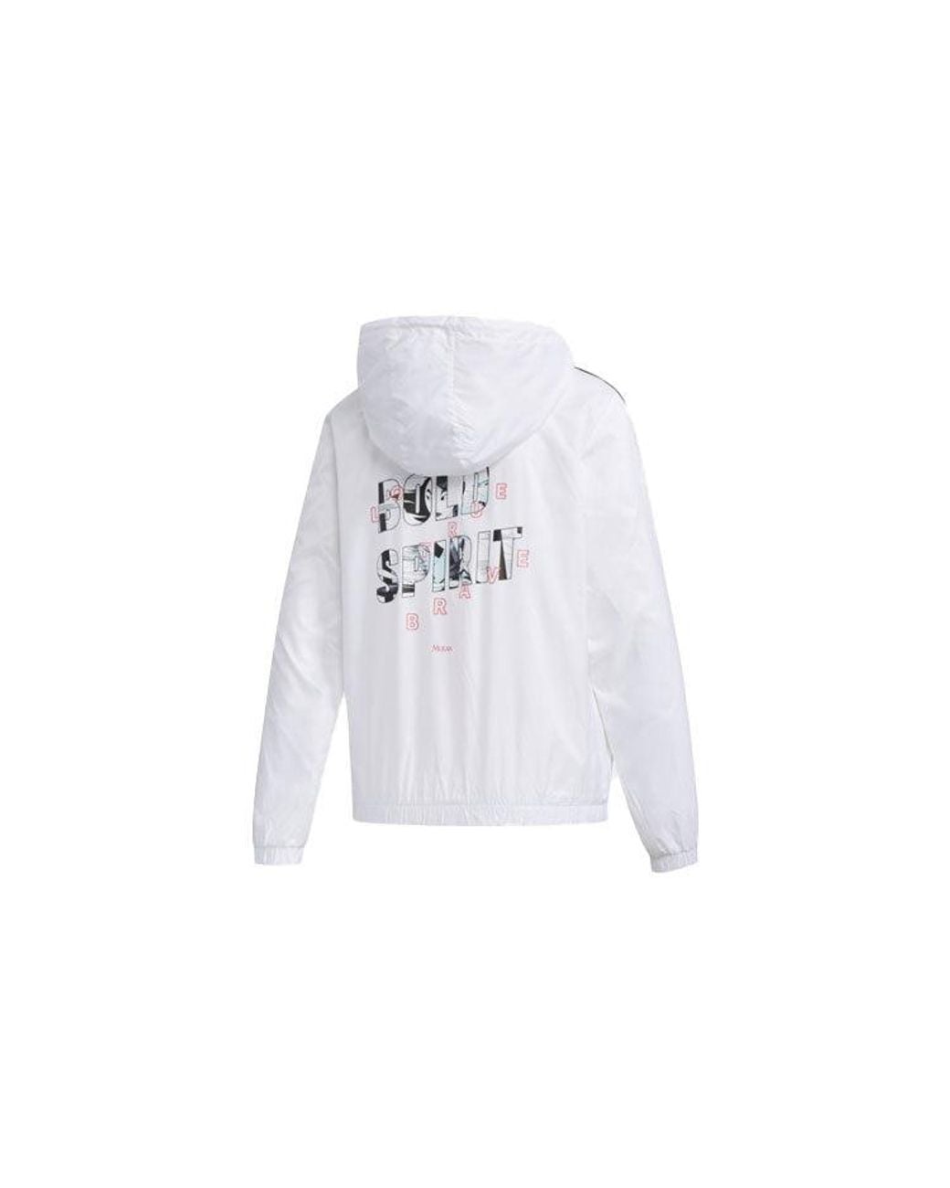 Adidas Blue (Wmns) Neox X Hua Mulan Printing Sports Jacket