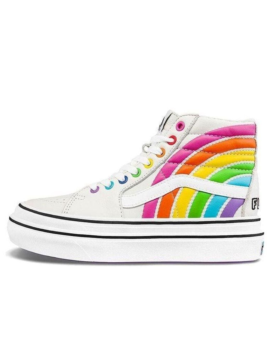 Vans Blue Flour Shop X Super Comfycush Sk8-Hi for men