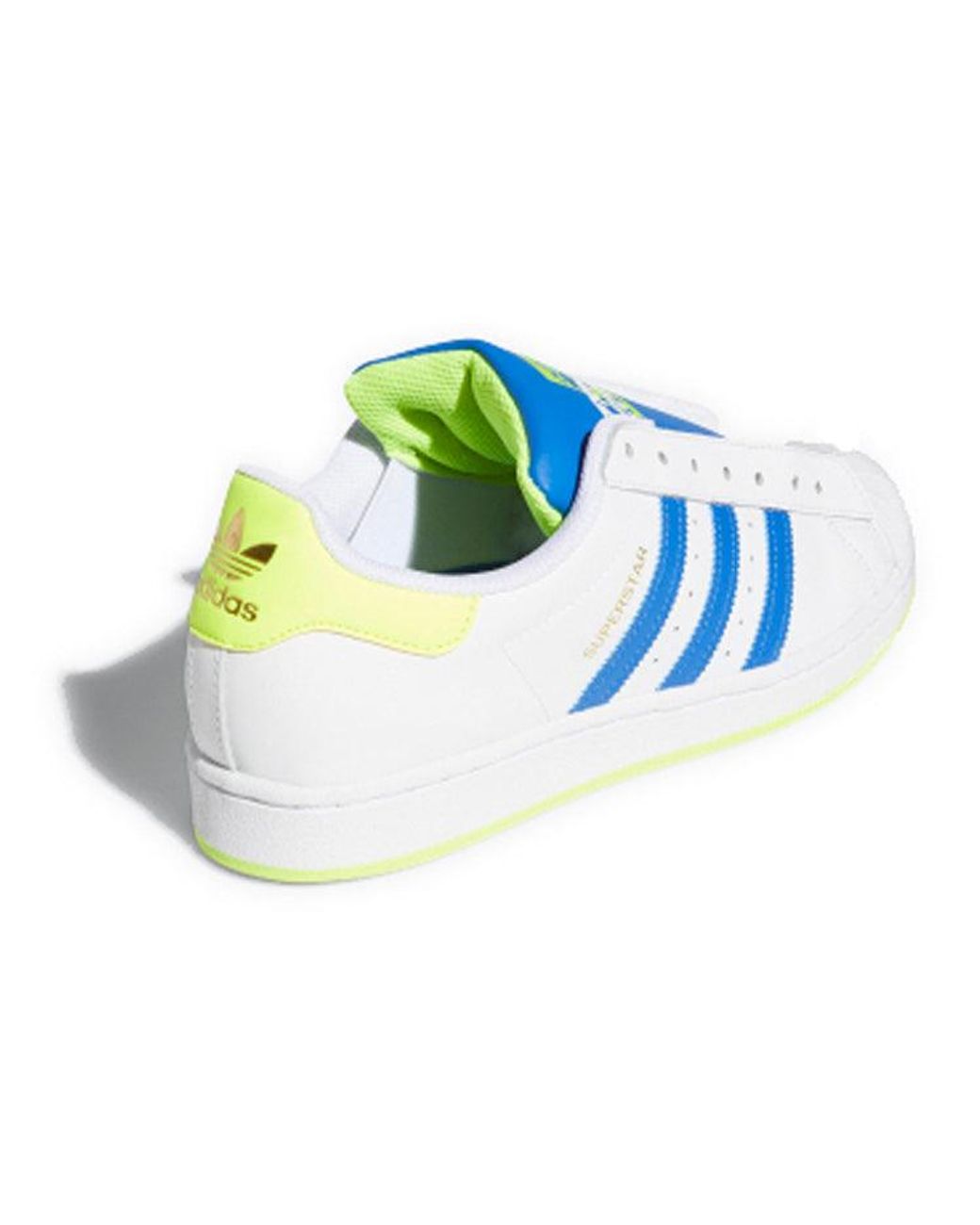 Adidas Blue Superstar Laceless for men