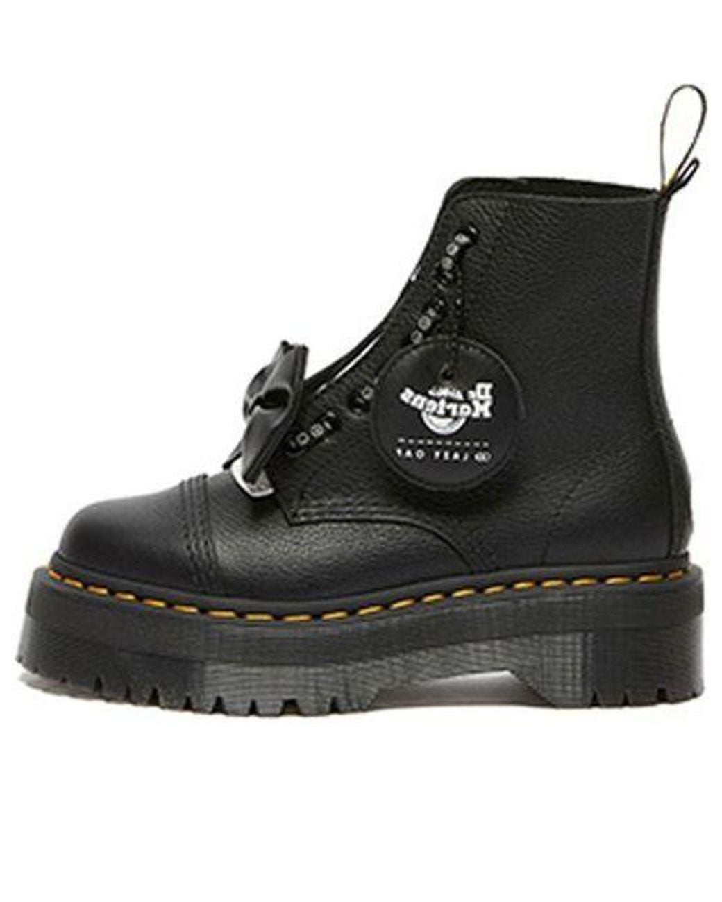 Dr. Martens Black (Wmns) Lazy Oaf X Sinclair Low Platform Boot Pisa'
