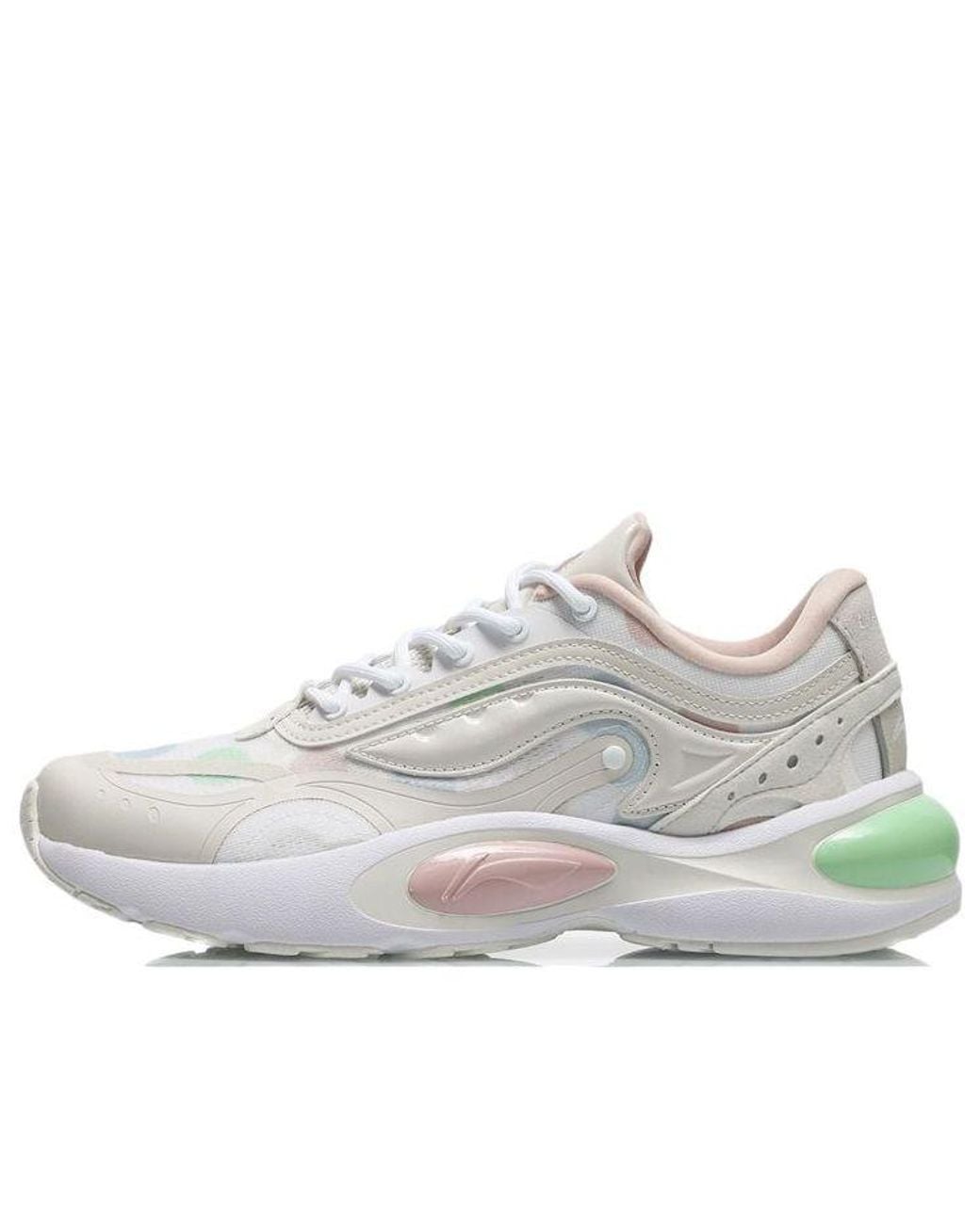 Li-ning White (Wmns) V8 'Pearl'